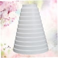 thumbnail image 3 of OUNONA Multifunctional White Duct Inline Increaser Connector Plastic Vent Adapter for Home, 3 of 8