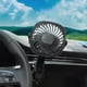 thumbnail image 3 of Ventilador de coche con ventosa Ventilador de pared recargable por USB Ventilador USB con rotación de 360 grados, 3 of 9