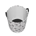 thumbnail image 3 of Daiia Funny Chicken Round Laundry Basket with Handles Thickened Waterproof Circular hamper,Dirty Clothes Storage Basket for Bedroom,Bathroom,College Dorm-Small, 3 of 8