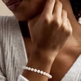 thumbnail image 5 of Ross-Simons 6.5-7mm Cultured Pearl Jewelry Set: Necklace, Bracelet and Stud Earrings in Sterling Silver, Women's, Adult, 5 of 8