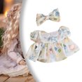 thumbnail image 1 of Ropa para muñecas de 17cm, bricolaje, accesorios para fotografías, accesorios para muñecos de peluche, disfraces, vestidos cómodos y elegantes, ropa Azul, 1 of 8