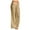 Khaki, variant on Timegard Wide Leg Pants for Women Cotton Linen Summer Drawstring Loose Lightweight Lounge Pants