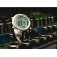 thumbnail image 6 of Sandblasted Silver Digital Clip Watch with Alarm and Stopwatch by DAKOTA, 6 of 10
