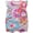 Big flowers, variant on 0-24M Newborn Baby Girls Cotton Summer Snap-up Romper Infant Sleeveless Ruffled Outfits Toddler Rainbow Jumpsuit