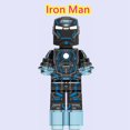 thumbnail image 1 of Iron Man Transparente Mark 1 Tony Stark Marvel Bloques De Construcción Juguetes Para Niños Minifiguras Regalo De Cumpleaños Gao Jinjia unisex, 1 of 2