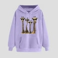 thumbnail image 2 of LOVZFMLL Essentials Hoodie, Classic Print Long Sleeve Hooded Pullover Fall Clothes 2025 Women Fashion Comfort Streetwear Tops, 2 of 5