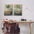 thumbnail image 3 of Stupell Industries Tiger Cheetah Jungle Forest Animals Painting Wrapped Canvas Art Print Wall Art, 16 x 24, Set of 2, 3 of 8