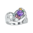 thumbnail image 2 of Keepsake Personalized Family Jewelry Birthstone Lavender Ring, 2 of 3