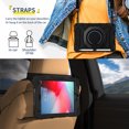 thumbnail image 6 of FJLBDE Case for iPad mini 5th/4th Generation 7.9 inch with 360 Kickstand, Shoulder Strap Carrying Protective Cover, Black, 6 of 6
