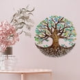 thumbnail image 4 of Metal Wall Art Sculpture Life Ornament Hanging For Home Room Interior Modern Abstract Design, 4 of 6