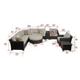 thumbnail image 2 of Riverbrook 9-Piece Sectional Set, 2 of 9