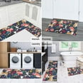 thumbnail image 5 of Shiba Inu and Pioneer Flower Kitchen Rugs Sets Of 2,Anti Fatigue Kitchen Mat Rugs Non Slip Washable,Decorative Kitchen Floor Mats for Kitchen,Sink,Laundry,17"x30"+17"x47", 5 of 7