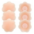 thumbnail image 2 of 3 Pairs Reusable Nipplecovers Silicone Nipple Pasties Adhesive Breast Petals Silicone Skin Adhesive Nipple Covers, 2 of 7