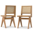 thumbnail image 1 of Regina Contemporary Dining Chair (Set of 2) in Natural, 1 of 1