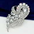 thumbnail image 2 of Teissuly Women Bridal Bouquet Rhinestone Crystal Brooch Pin Brooches, 2 of 5