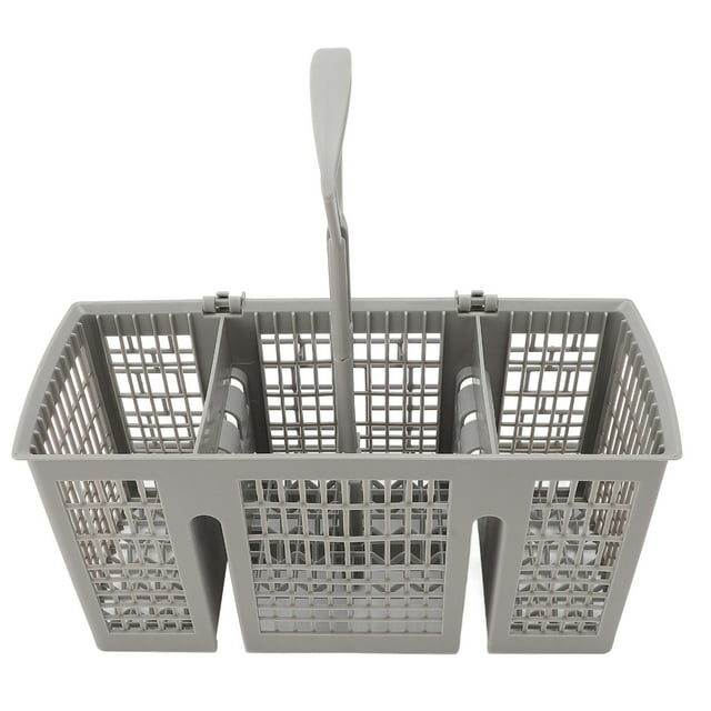 Panier Lave-Vaisselle Universel, Matériau Plastique Résistant à la Chaleur Panier de Rangement pour Couverts Grande Capacité pour Usage Domestique