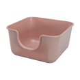 thumbnail image 3 of GROWTH TANK Cat Litter Trays Bedpan Toilette Sand Box Container Open Top Cats Litter Box for Pink, 3 of 9