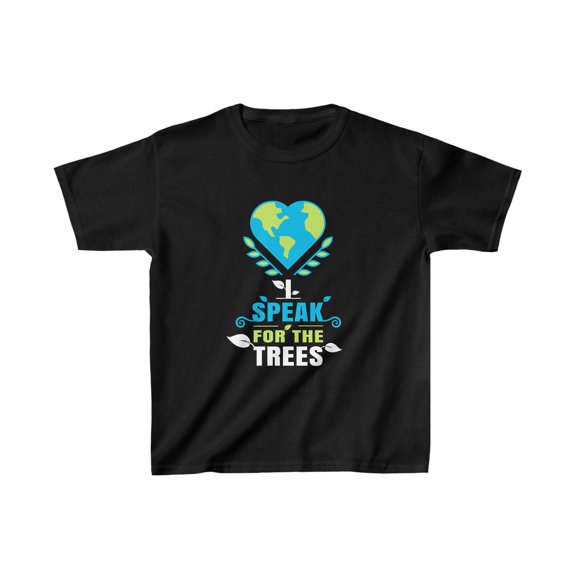 Nature Shirt I Speak For The Trees Save the Planet Boys Shirts