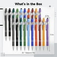thumbnail image 6 of LEEYNEER Sarcastic Quotes Ballpoint Pens 20 Pack  Office Humor Touchscreen Pens with Stylus  Funny Office Colleague Complaining Pens  Stylish Metallic Desk Accessories, 6 of 7