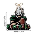 thumbnail image 2 of Football Paper Doors Hang Decorative Hangings For Party Scenes, 2 of 3