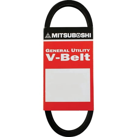 MBL Utility V-Belt 4L280A 4L280 Vbelt - Universal Replacement - 0.5 x 28 Black