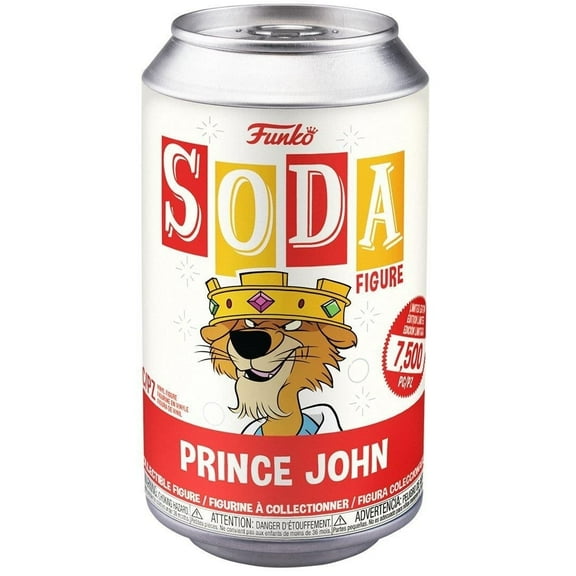Funko Soda Robin Hood Prince John Disney Classic Mountain Lion Figure
