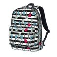 thumbnail image 2 of Mochila con estampado de instrumento musical de ukelele, mochila para portátil, mochila de viaje, mochila de senderismo, mochila de negocios para mujeres y hombres., 2 of 5