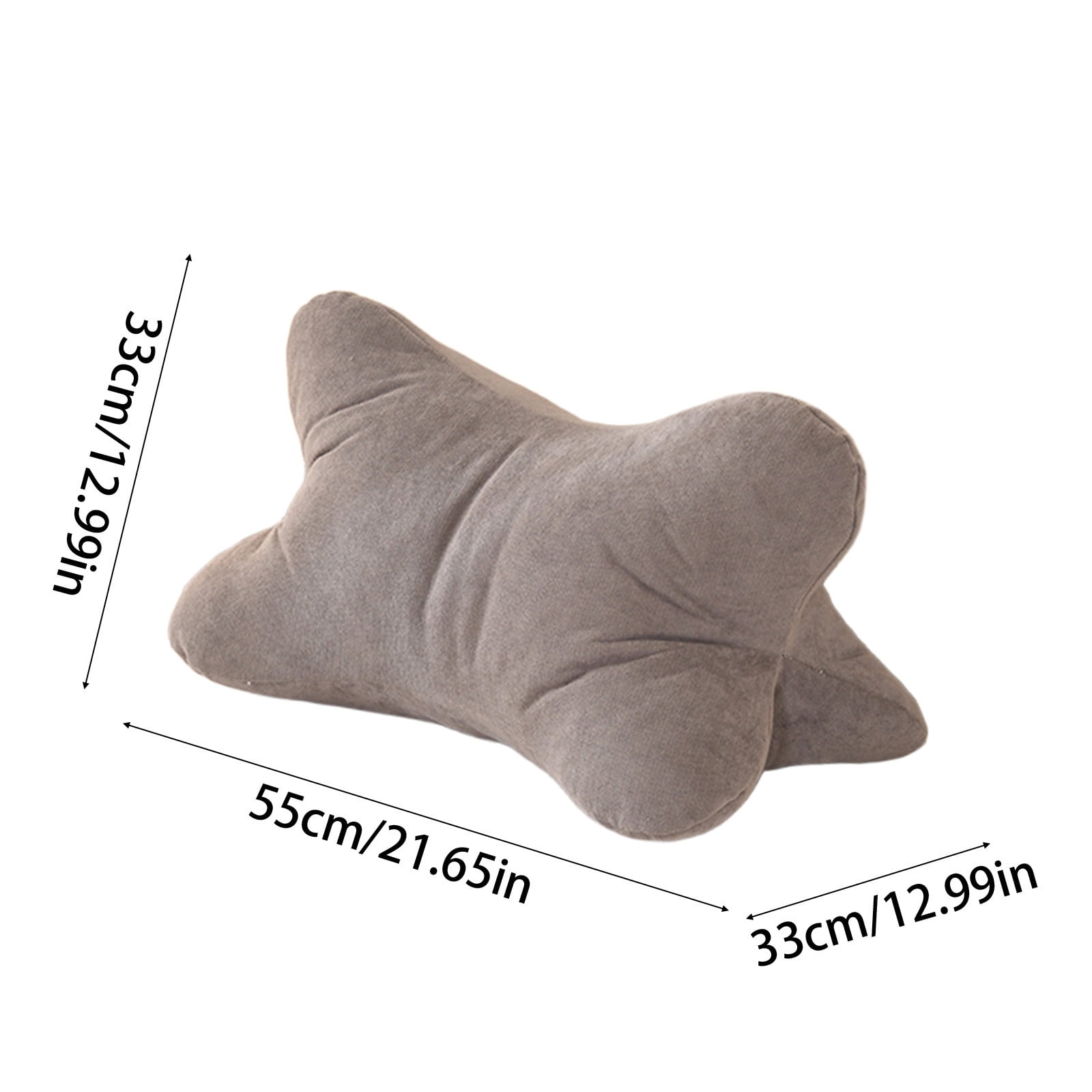 Neck Cervical Pillows, Dog Bone Shaped Travel Neck Pillows, Washable Removable Cover, Loops On Either End, For Car Bus Truck Driving, Comfort Head Rest Support, Neck Chiropractic Pillow