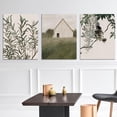thumbnail image 2 of Greenery Farm Art Prints Set of 3 Vintage Botanical Art Prints,Moody Decor,Landscape Wall Art,Vintage Wall Decor Neutral Bathroom Decor Country Landscape Wall Art Country Wall Decor 12"x16", 2 of 4