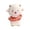 B, variant on Sheep Stuffed Animal with Red Traditional Outfit and Fortune Envelope, 1 Piece, White and Red, for Lunar New Year Celebration, Plush Toy