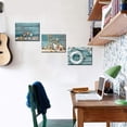 thumbnail image 3 of Hieng Bathroom Decor Zen Stone with Green Plant Picture Print Peaceful Still Life Artwork Painting Modern Home Bedroom Meditation Room Spa Room Decoration（Only canvas）, 3 of 6