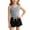 Gray, variant on Qingpeng Kids Stylish Set Sleeveless Solid Color Racerback Tank Top And Drawstring Shorts With Elastic Waist For Casual Wear Matching Outfit Set For Kids