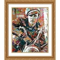 thumbnail image 2 of Stephen Chambers 20x24 Gold Ornate Wood Framed With Double Matting Wall Art Titled - Brando, 2 of 6