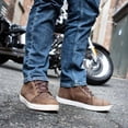 thumbnail image 4 of Milwaukee Leather MBM9113 Men's Brown Waterproof Leather Motorcycle Reinforced Riding Shoes w/ Ankle Support 9.5, 4 of 10