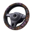 thumbnail image 3 of Lsque Five Nights At Freddy'S Pattern Elastic Stretch Steering Wheel Cover,Universal 15 inch, Microfiber Breathable Ice Silk, Anti-Slip, Odorless, Easy Carry, 3 of 7