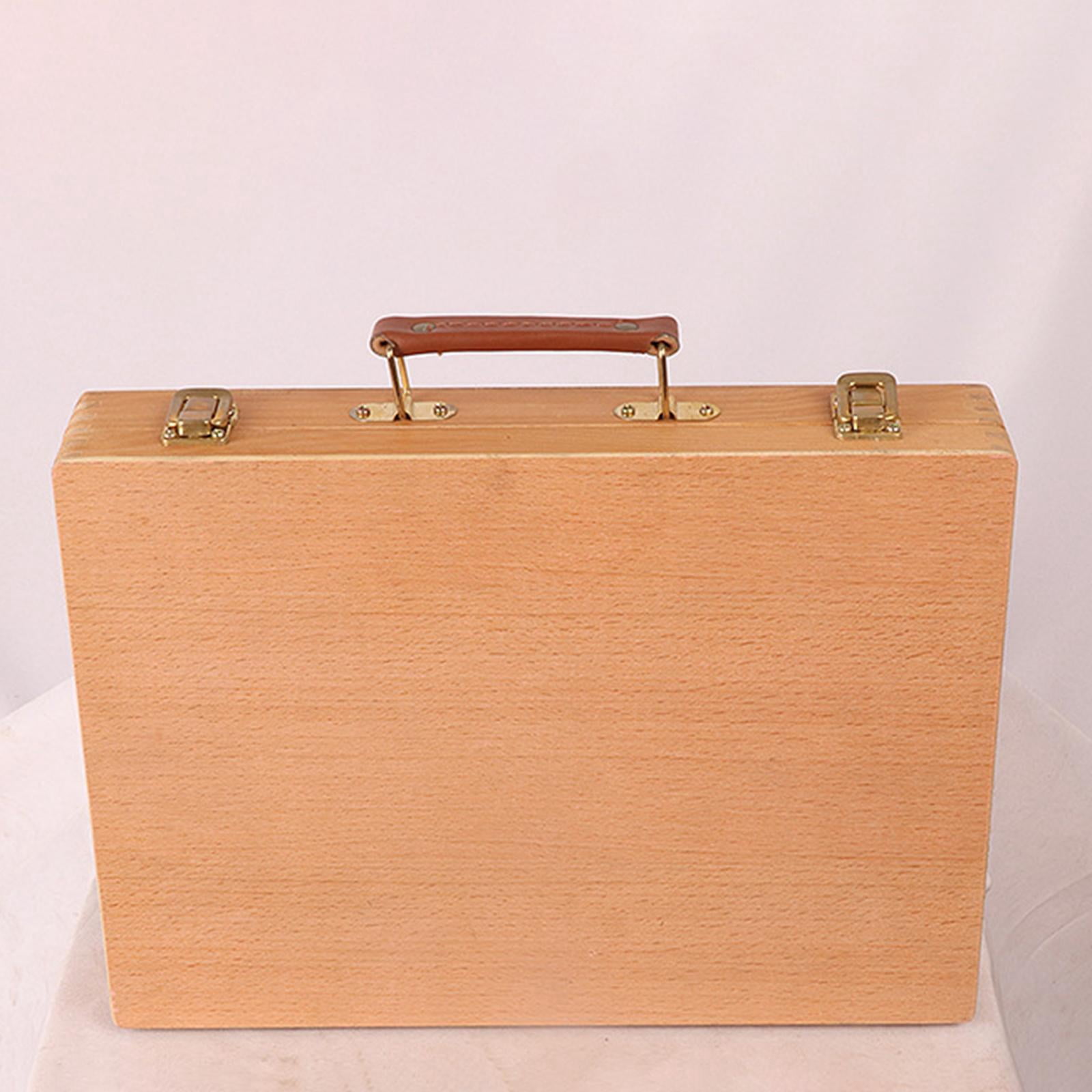 Sharprepublic Artist Supply Storage Case Art Storage Box for Pastel Pencil Brushes Markers 40cmx30cmx8cm