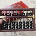 thumbnail image 4 of Seitruly Madera de bambú amarillo Vintage 9 columnas Ábaco adultos y niños aprendiendo matemáticas amplias aplicaciones Kits de experimentos de química, 4 of 6