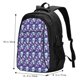 thumbnail image 5 of Balery Skull Purple Flower Mochila con carga USB para hombre y mujer - Mochila impermeable y antirrobo para portátil con puerto USB para viajes, trabajo, estudios y universidad, 5 of 7