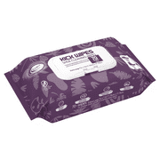 Air Jungles Shoe Cleaning Wipes 70 Count, Dual-Textured Quick Clean for Sneakers, Boots, Foam Clogs, Extra Large 7 x 7 inch Removes Dirt, Grime, Safe on Colors & Finishes