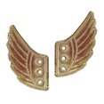 thumbnail image 4 of 2 Pares De Moda Punk Angel Alas Zapatos Zapatillas De Deporte Accesorios Decoraciones Oro Sunnimix Alas de ángel para zapatillas de deporte de zapatos., 4 of 8