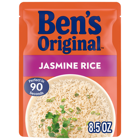 Ben's Original Ready Rice Jasmine Rice, Easy Dinner Side, 8.5 Ounce Pouch