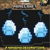 Minecraft Hanging Swirl Decorations [26 Inch - 3 Per Package]