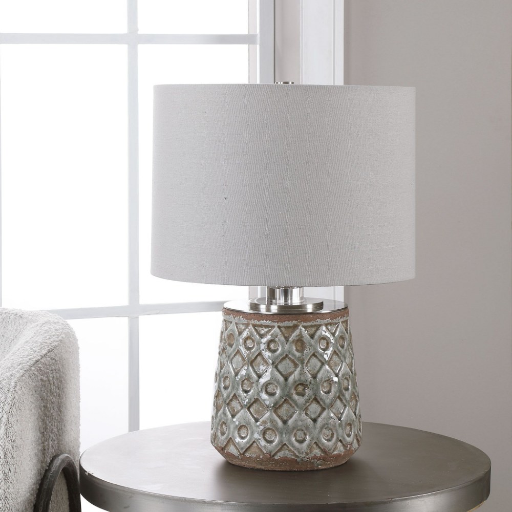 1 Light Table Lamp 14 inches Wide By 14 inches Deep Bailey Street Home 208-Bel-4261611 - image 4 of 5