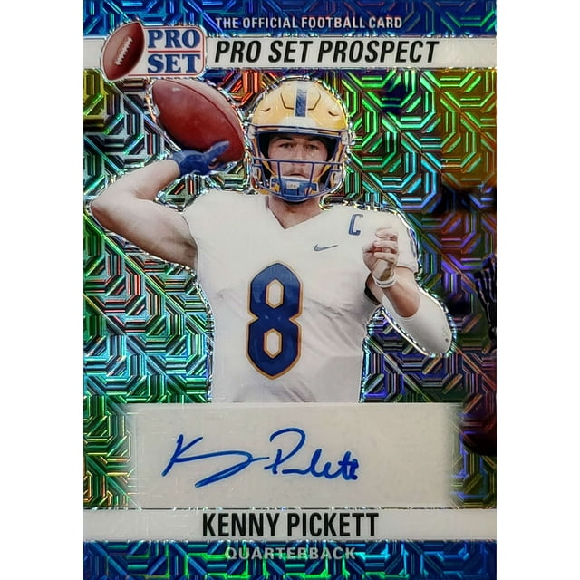 NFL 2022 Leaf Pro Set Metal Kenny Pickett Autographed Trading Card