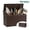 Brown, variant on HaiNova 100 Gallon Outdoor Storage Resin Deck Box, Lockable Patio Outdoor Storage Box for Furniture, Garden Tools and Tools Storage, Waterproof, Black