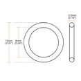 thumbnail image 3 of Uxcell Fluorine Rubber O Rings 0.51" OD, 0.24" Inner Diameter, 0.14" Width, Seal Gasket Black 25Pcs, 3 of 3
