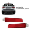 thumbnail image 4 of 265655C000, Durable Bumper Reflector Set Bumper Reflector Strip Cover Wear Proof  For Car, 4 of 8