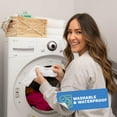 thumbnail image 7 of Label Land Writable Iron-On Name Tags for Clothing, 200 Pcs with Laundry Marker, Washable Fabric Labels 2 x 0.38 in for Daycare & Nursing Home, 7 of 7