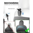 thumbnail image 2 of Car Headrest Tablet Holder for Tesla Model Y Model 3 Fits 4-13'' Devices, Kids Tablet Mount for Car Back Seat, 2 of 5