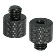 thumbnail image 1 of Adaptador de tornillo de trípode Uxcell 1/4" hembra a 3/8" macho, conectores de tuerca de trípode, tornillo de montaje de cámara, convertidor de doble cabeza de cámara 2 piezas, 1 of 7